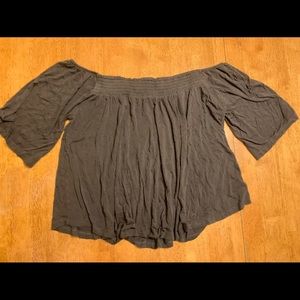 American Eagle off the shoulder top